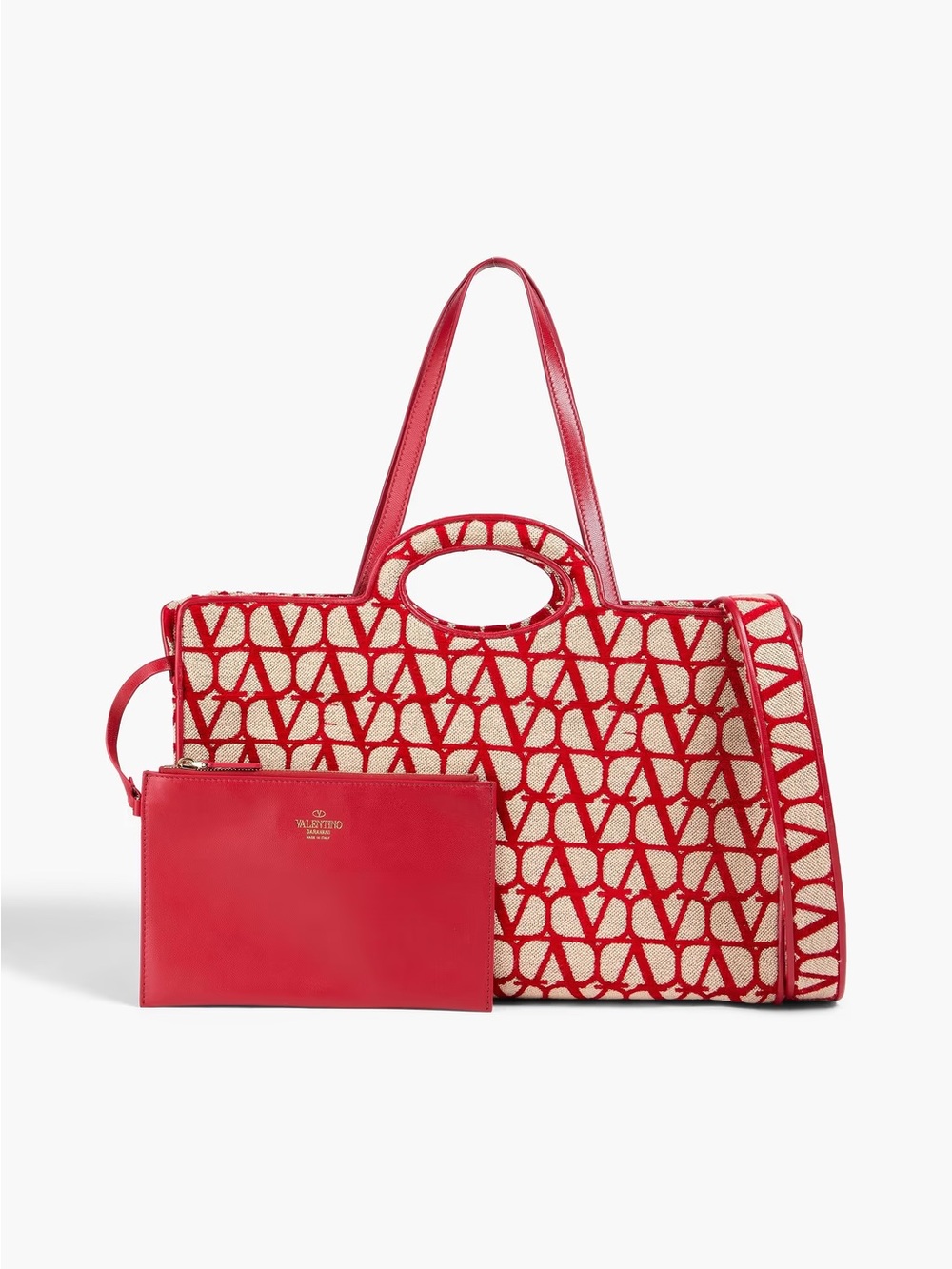 VALENTINO GARAVANI
Le Troisième velvet-jacquard tote - Picture 5 of 6